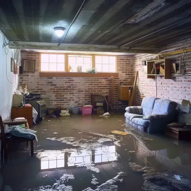 Flooded Basement Cleanup in Marshall County, WV